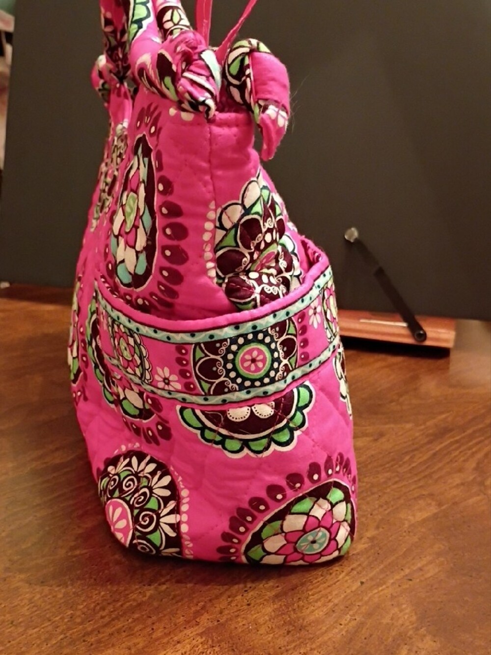 Vera Bradley Cupcakes Pink Quilted Gabby Tote - Picture 2 of 6